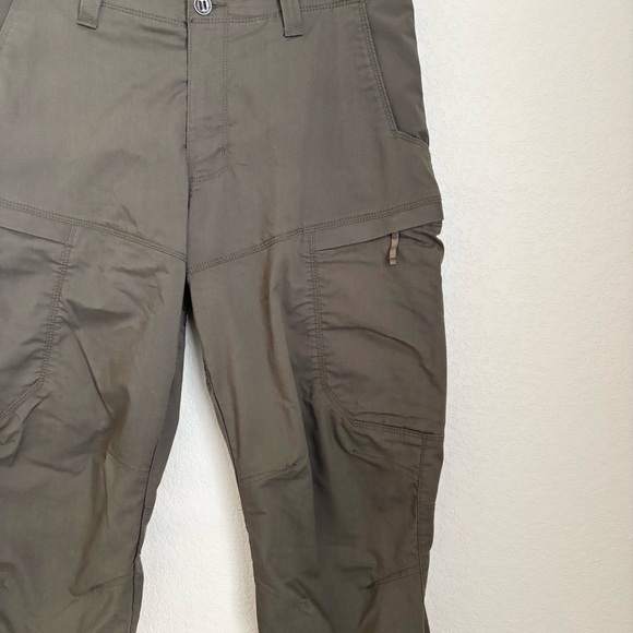 5.11 Tactical Green Cargo Pants Mens Size 36 Polyester Cotton Stretch Outdoor - Picture 3 of 14